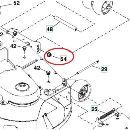 NUT 521991102 ORIGINAL HUSQVARNA