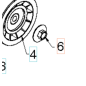 ECROU 532426589 ORIGINAL HUSQVARNA