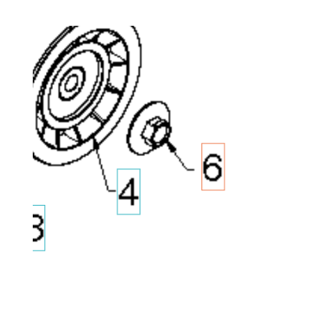 DADO 532426589 ORIGINALE HUSQVARNA