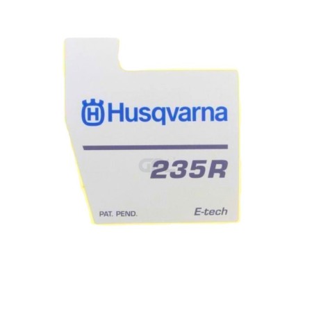 AUTOCOLLANT 537356403 ORIGINAL HUSQVARNA | Newgardenstore.eu