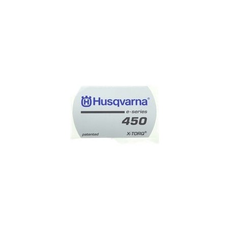 AUTOCOLLANT 580815302 ORIGINAL HUSQVARNA | Newgardenstore.eu