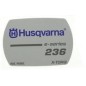 AUTOCOLLANT 575730301 ORIGINAL HUSQVARNA