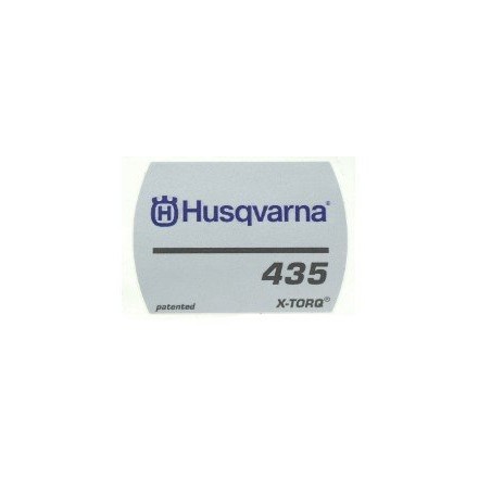 AUTOCOLLANT 504546801 ORIGINAL HUSQVARNA | Newgardenstore.eu