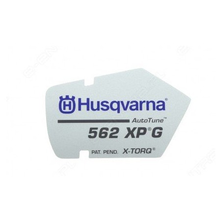 AUTOCOLLANT 562 XPG 523035606 ORIGINAL HUSQVARNA | Newgardenstore.eu