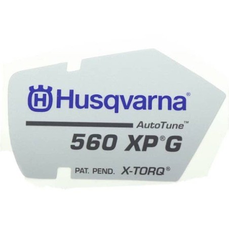 AUTOCOLLANT XPG 523035604 ORIGINAL HUSQVARNA | Newgardenstore.eu