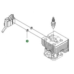 SPACER 504118601 HUSQVARNA ORIGINAL | Newgardenstore.eu