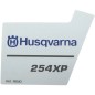 ETICHETTA 503619812 ORIGINALE HUSQVARNA