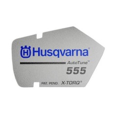 ETICHETTA 523035601 ORIGINALE HUSQVARNA | Newgardenstore.eu