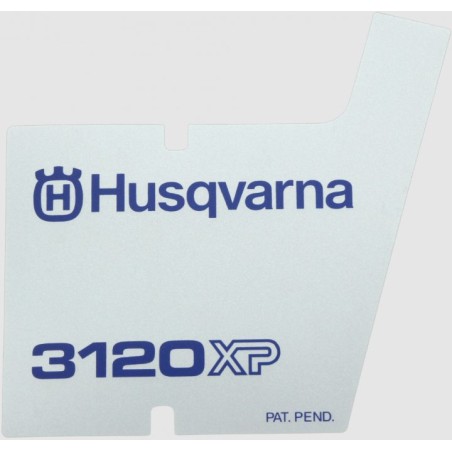 LABEL 537096901 HUSQVARNA ORIGINAL