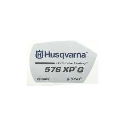 ÉTIQUETTE 504094102 HUSQVARNA ORIGINE | Newgardenstore.eu