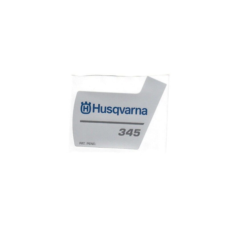 ETICHETTA 537370502 ORIGINALE HUSQVARNA