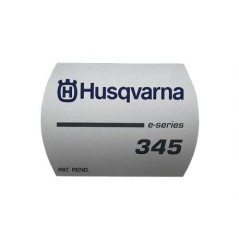 ETICHETTA 544016702 ORIGINALE HUSQVARNA