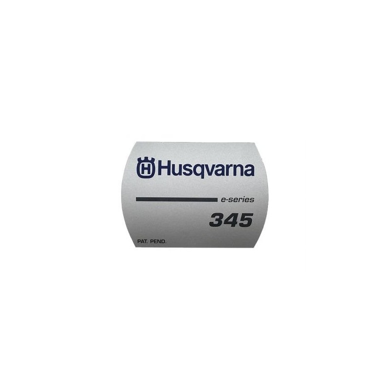 ÉTIQUETTE 544016702 HUSQVARNA ORIGINE