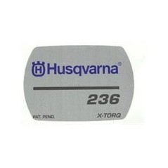 ÉTIQUETTE 575729701 HUSQVARNA ORIGINE