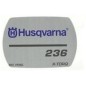 ÉTIQUETTE 575729701 HUSQVARNA ORIGINE