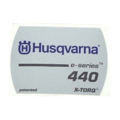 ÉTIQUETTE 544463601 HUSQVARNA ORIGINE