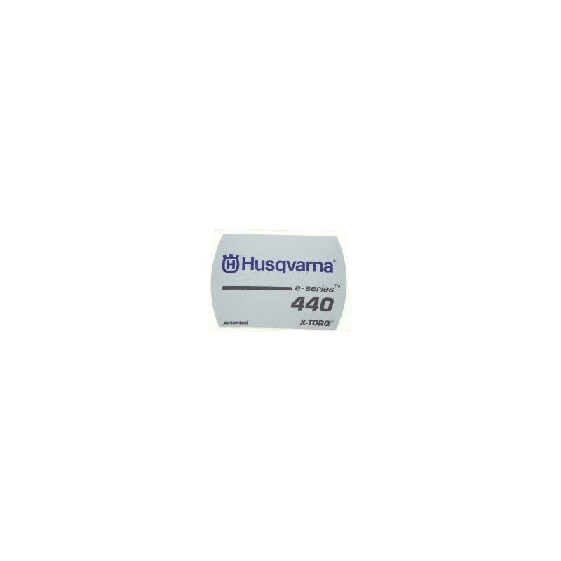 LABEL 544463601 HUSQVARNA ORIGINAL