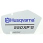 ETIQUETA 550XPG 523083204 ORIGINAL HUSQVARNA