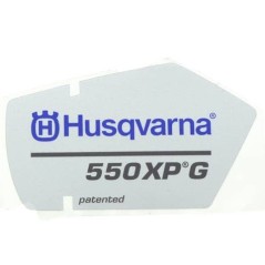 ETICHETTA 550XPG 523083204 ORIGINALE HUSQVARNA | Newgardenstore.eu