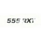 ÉTIQUETTE 555RXT 576998608 ORIGINALE HUSQVARNA