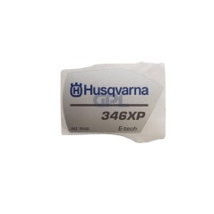 ÉTIQUETTE DE DÉMARRAGE 346XP 544973602 ORIGINAL HUSQVARNA | Newgardenstore.eu