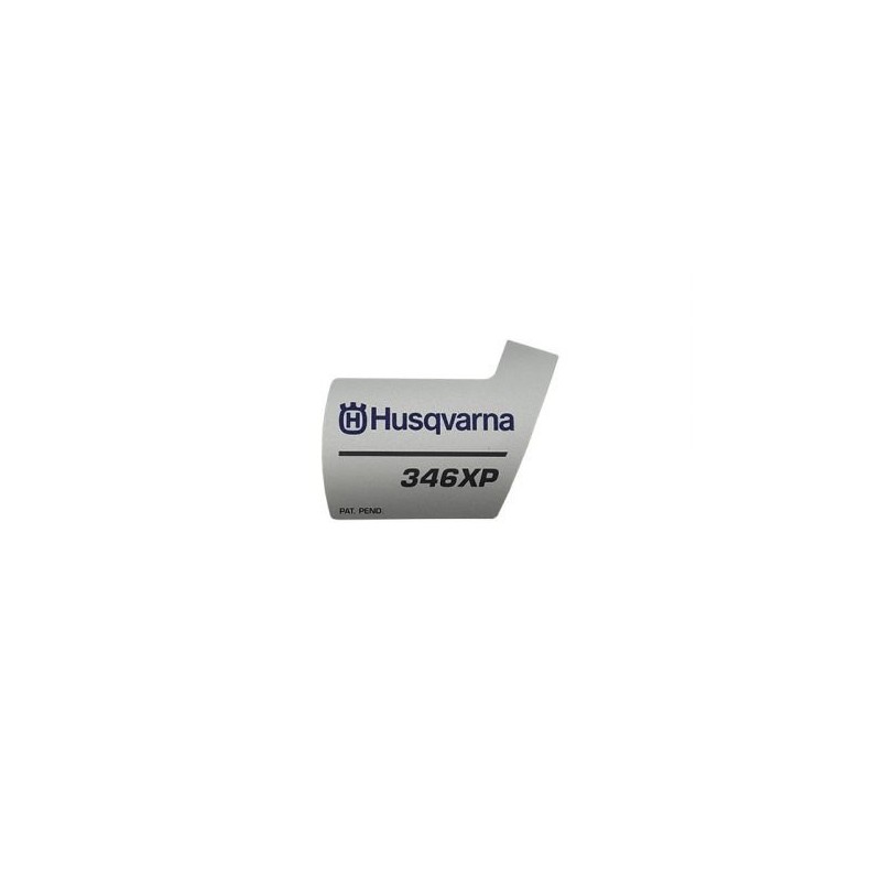 LABEL FOR 346XP 537370504 ORIGINAL HUSQVARNA