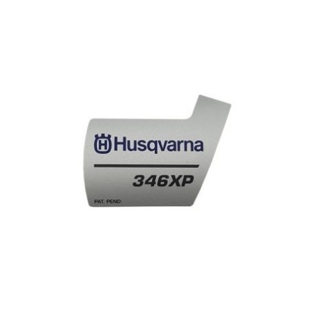 ETICHETTA PER 346XP 537370504 ORIGINALE HUSQVARNA | Newgardenstore.eu