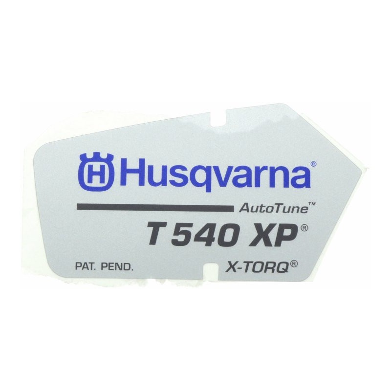 ÉTIQUETTE T540XP 506941901 ORIGINALE HUSQVARNA