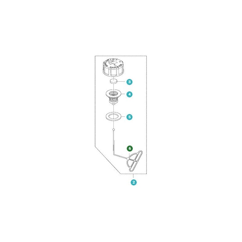 TAPA RETENEDOR 504117901 ORIGINAL HUSQVARNA