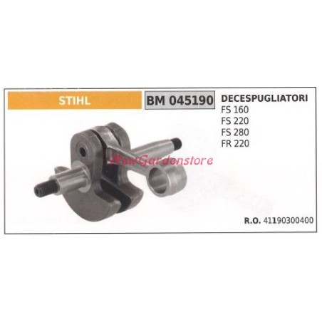 Eje de transmisión STIHL para motor de desbrozadora FS 160 220 280 220 045190 | Newgardenstore.eu