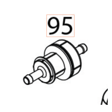 FILTRO DE COMBUSTIBLE 597360601 ORIGINAL HUSQVARNA