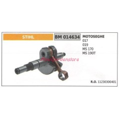 STIHL drive shaft for chain saw motor 017 019 MS 170 190T 014634 | Newgardenstore.eu