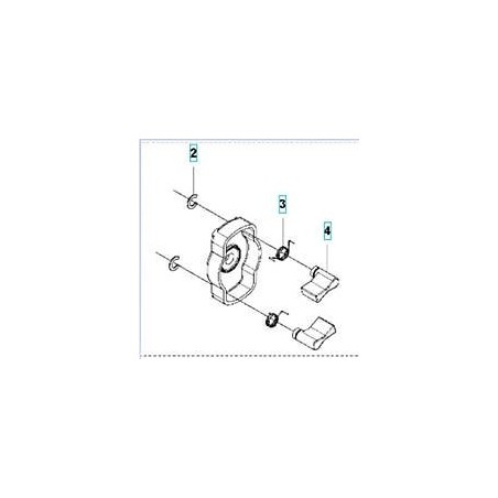 STARTHAKENBAUGRUPPE 596330401 ORIGINAL HUSQVARNA