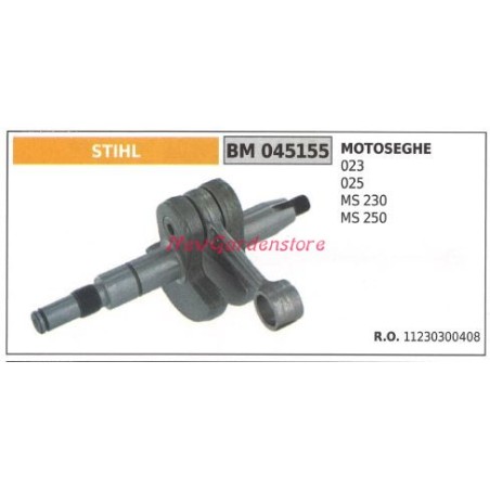 Eje de accionamiento STIHL para motor de motosierra 023 025 MS 230 250 045155 | Newgardenstore.eu