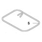 GASKET (SINGLE) 574874711 ORIGINAL HUSQVARNA