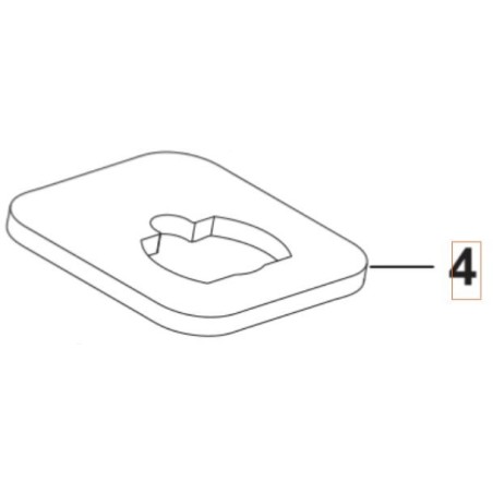 JOINT MEMOIRE 546091701 ORIGINAL HUSQVARNA | Newgardenstore.eu