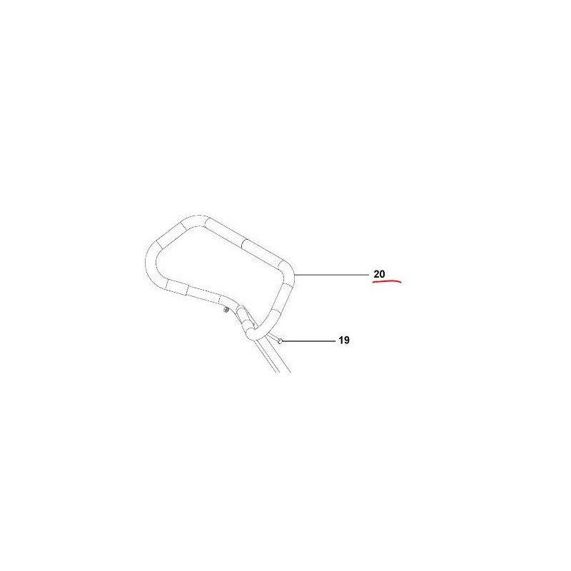 HUSQVARNA ORIGINAL HANDLE 295616702