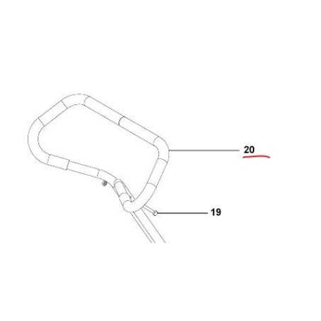 HUSQVARNA ORIGINAL HANDLE 295616702 | Newgardenstore.eu