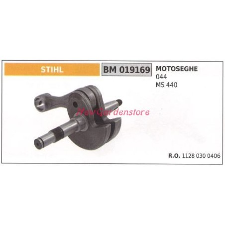 Cigüeñal del motor de la motosierra STIHL 044 MS 440 019169 | Newgardenstore.eu