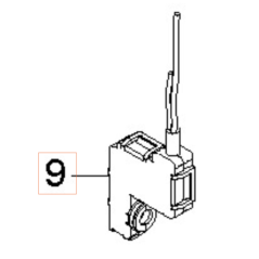 INTERRUTTORE 592617659 ORIGINALE HUSQVARNA