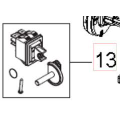 INTERRUPTOR 592617665 ORIGINAL HUSQVARNA