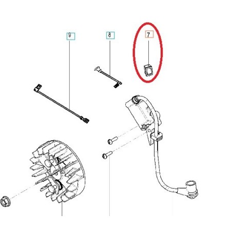INTERRUTTORE 574226401 ORIGINALE HUSQVARNA | Newgardenstore.eu