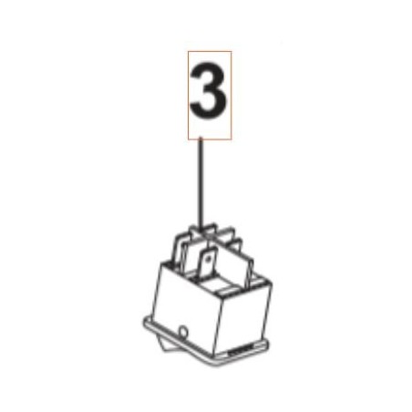 INTERRUTTORE 546090001 ORIGINALE HUSQVARNA | Newgardenstore.eu