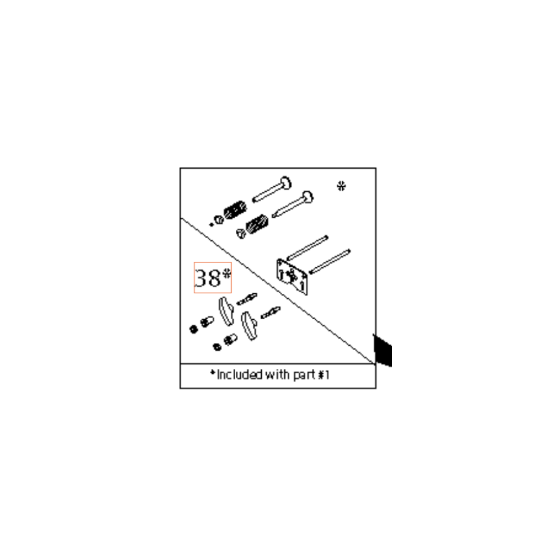 KIT BASCULES 532429612 ORIGINAL HUSQVARNA