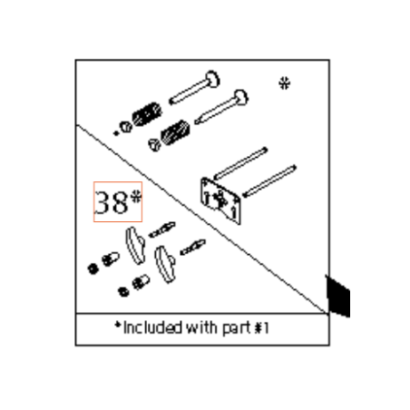 KIT BASCULES 532429612 ORIGINAL HUSQVARNA | Newgardenstore.eu