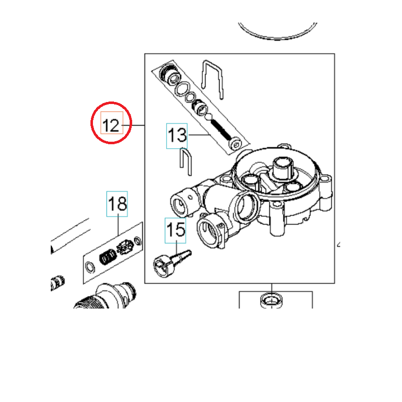 CYLINDER KIT WITH EASY START 599951701 ORIGINAL HUSQVARNA