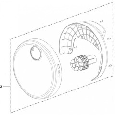 COVER KIT 546092601 ORIGINAL HUSQVARNA | Newgardenstore.eu