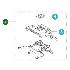 KIT DE RECAMBIO 538876201 ORIGINAL HUSQVARNA