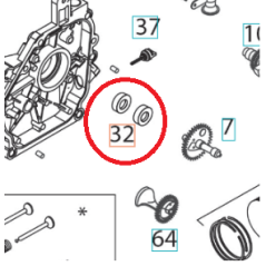 ÖLDICHTUNGSSATZ 532429283 ORIGINAL HUSQVARNA