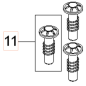 KIT DE PISTONES (3PCS) 592617679 ORIGINAL HUSQVARNA